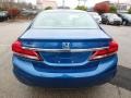 2015 Dyno Blue Pearl Honda Civic EX Sedan  photo #4