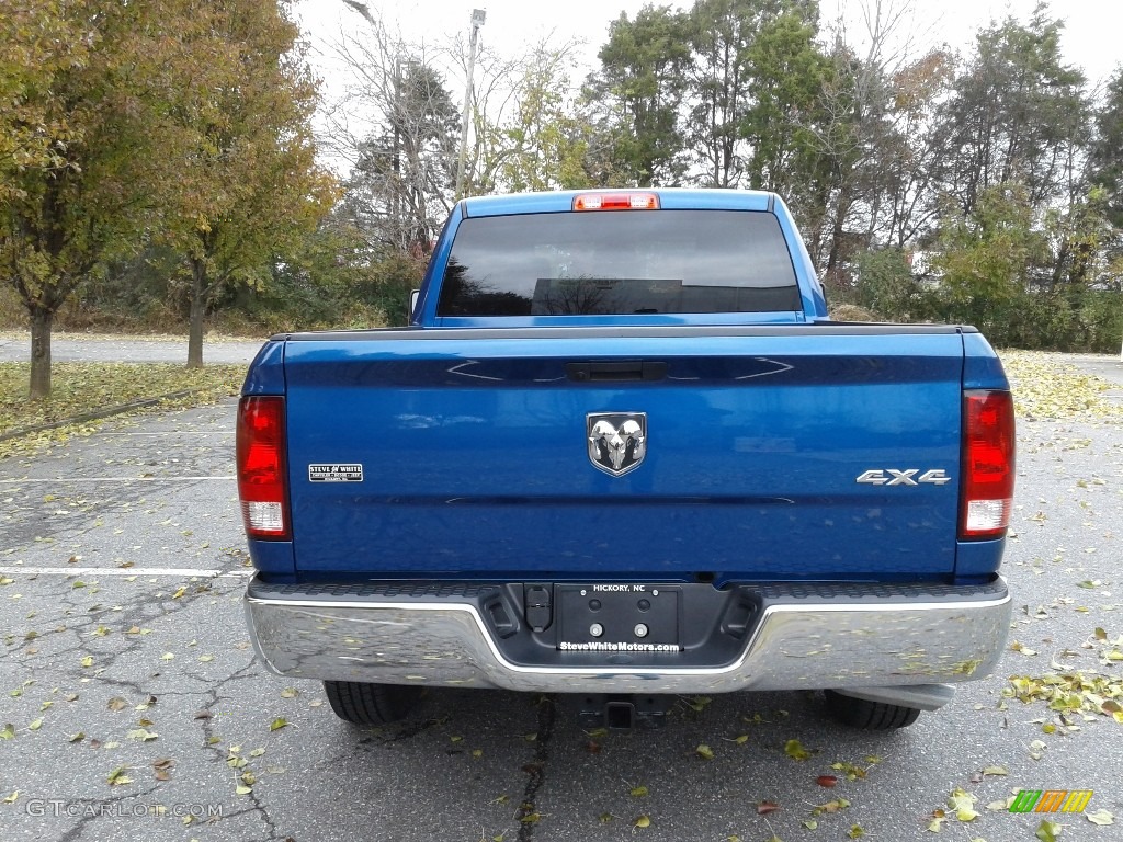 2019 1500 Classic Tradesman Quad Cab 4x4 - Blue Streak Pearl / Black photo #7