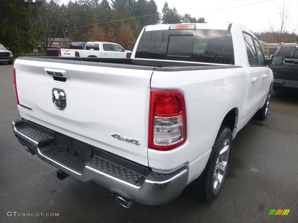 2019 1500 Big Horn Crew Cab 4x4 - Bright White / Black/Diesel Gray photo #5