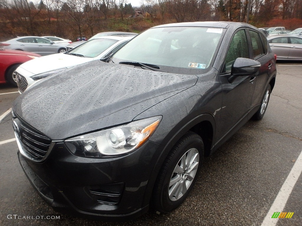 2016 CX-5 Sport AWD - Meteor Gray Mica / Black photo #1