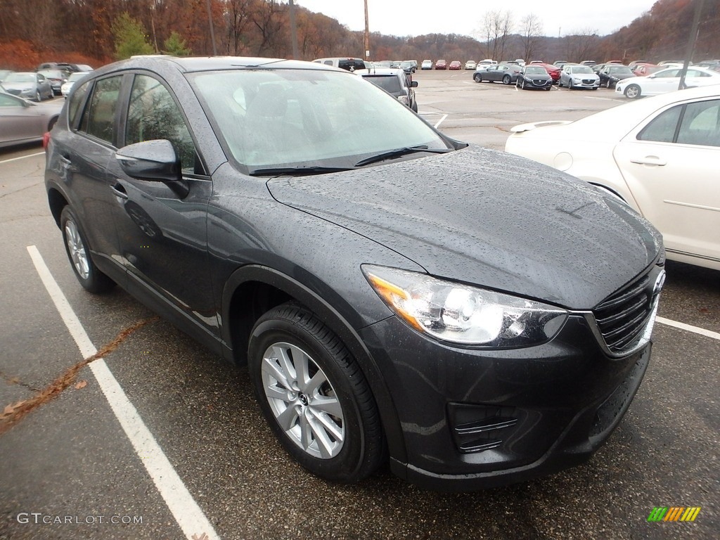 2016 CX-5 Sport AWD - Meteor Gray Mica / Black photo #5