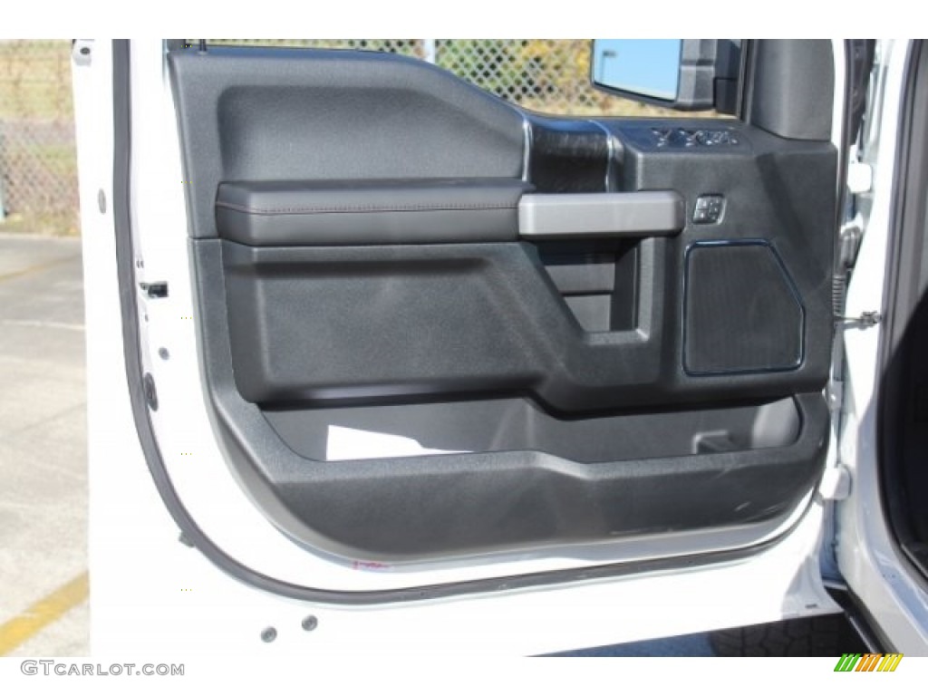 2018 F150 Platinum SuperCrew 4x4 - White Platinum / Black photo #17