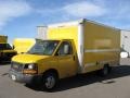 2005 Yellow GMC Savana Cutaway 3500 Commercial Moving Truck  photo #3