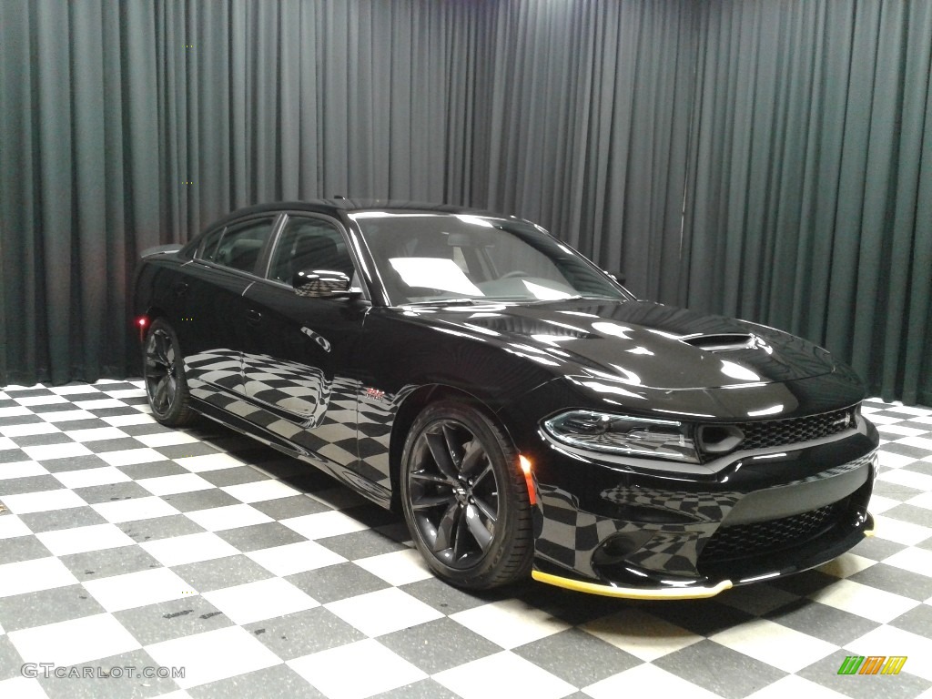 Pitch Black 2019 Dodge Charger R/T Scat Pack Exterior Photo #130613262