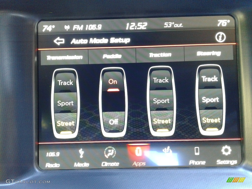 2019 Dodge Charger R/T Scat Pack Controls Photo #130614006