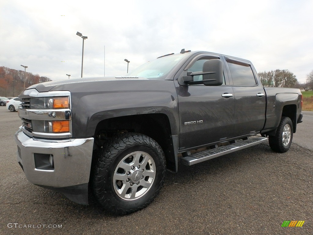 2015 Silverado 2500HD LT Crew Cab 4x4 - Tungsten Metallic / Jet Black photo #1