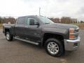 2015 Tungsten Metallic Chevrolet Silverado 2500HD LT Crew Cab 4x4  photo #4