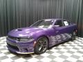 2019 Plum Crazy Pearl Dodge Charger R/T Scat Pack  photo #2