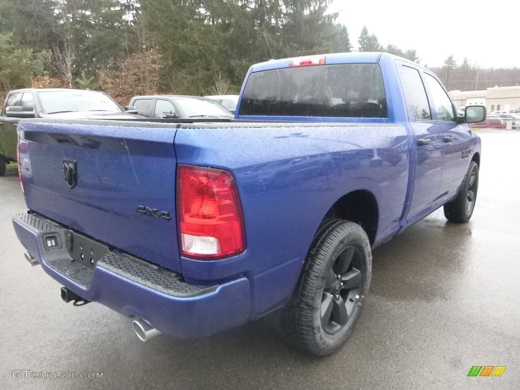 2019 1500 Classic Express Quad Cab 4x4 - Blue Streak Pearl / Black photo #5