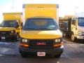 2005 Yellow GMC Savana Cutaway 3500 Commercial Moving Truck  photo #2