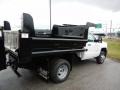 Summit White 2019 Chevrolet Silverado 3500HD Work Truck Regular Cab Dump Truck Exterior