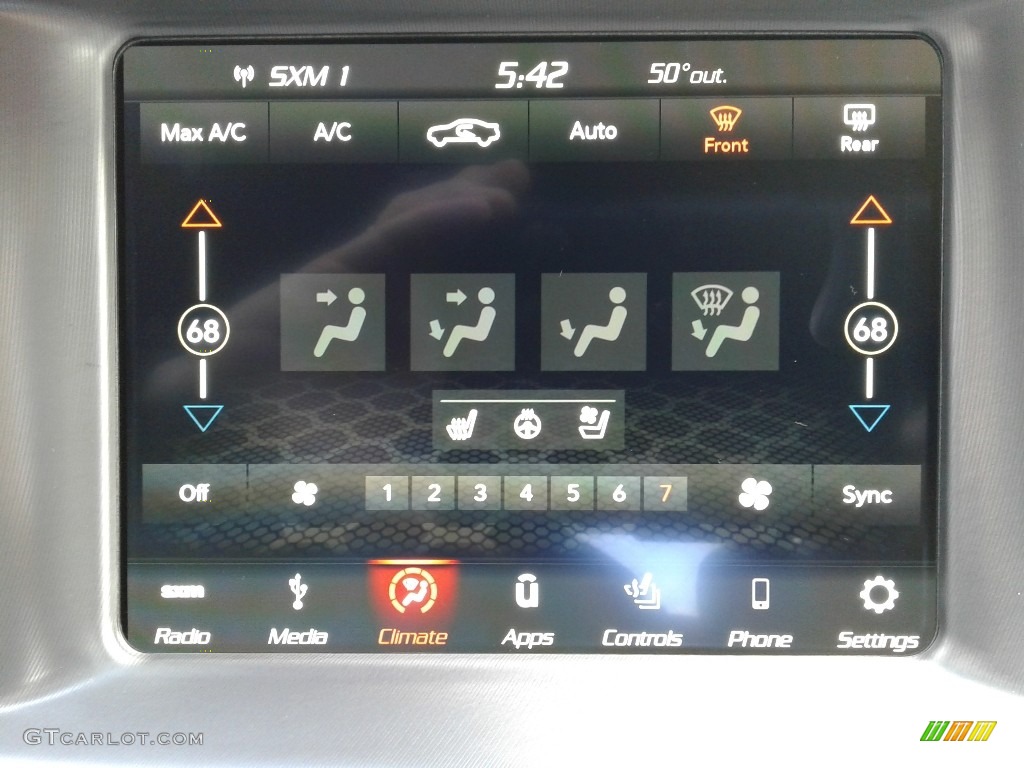2019 Dodge Charger R/T Scat Pack Controls Photo #130615929