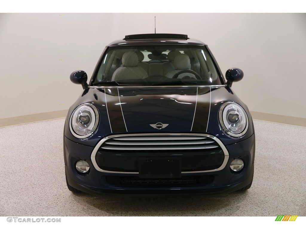 2015 Cooper Hardtop 2 Door - Deep Blue Metallic / Diamond Satellite Gray photo #2
