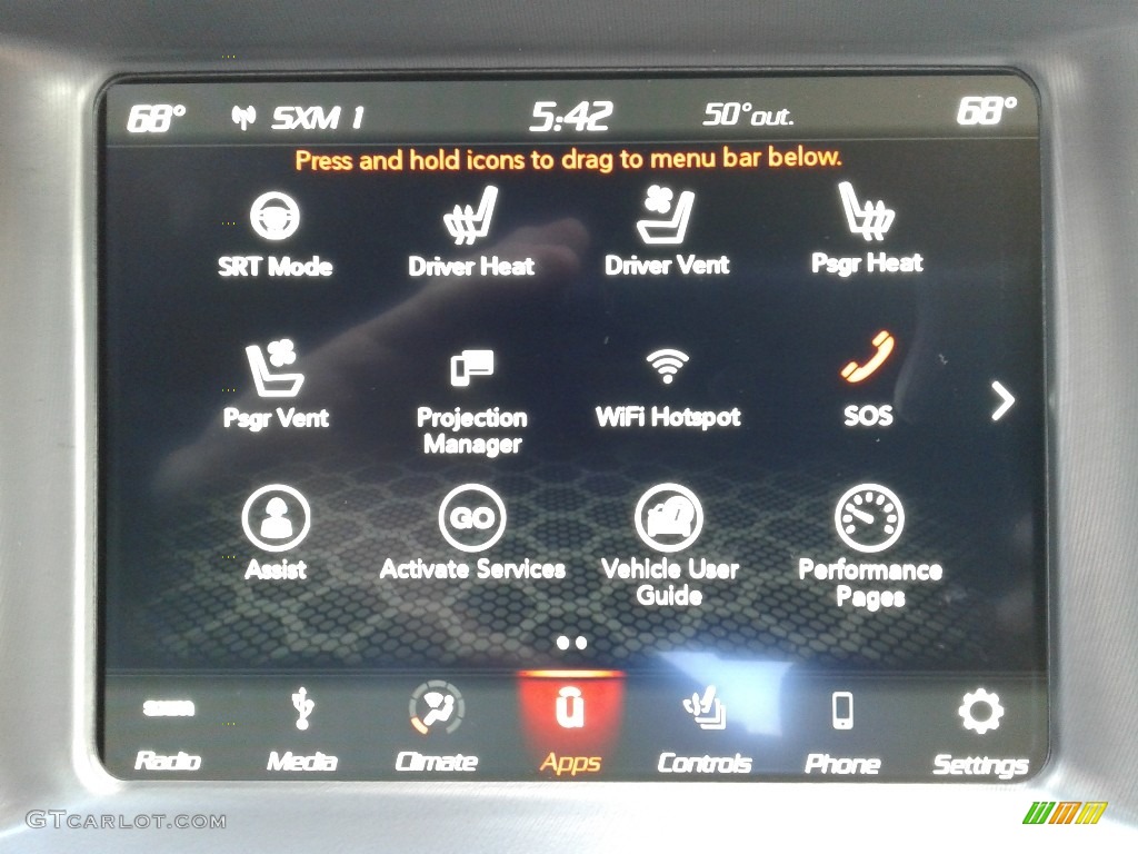 2019 Dodge Charger R/T Scat Pack Controls Photo #130615989