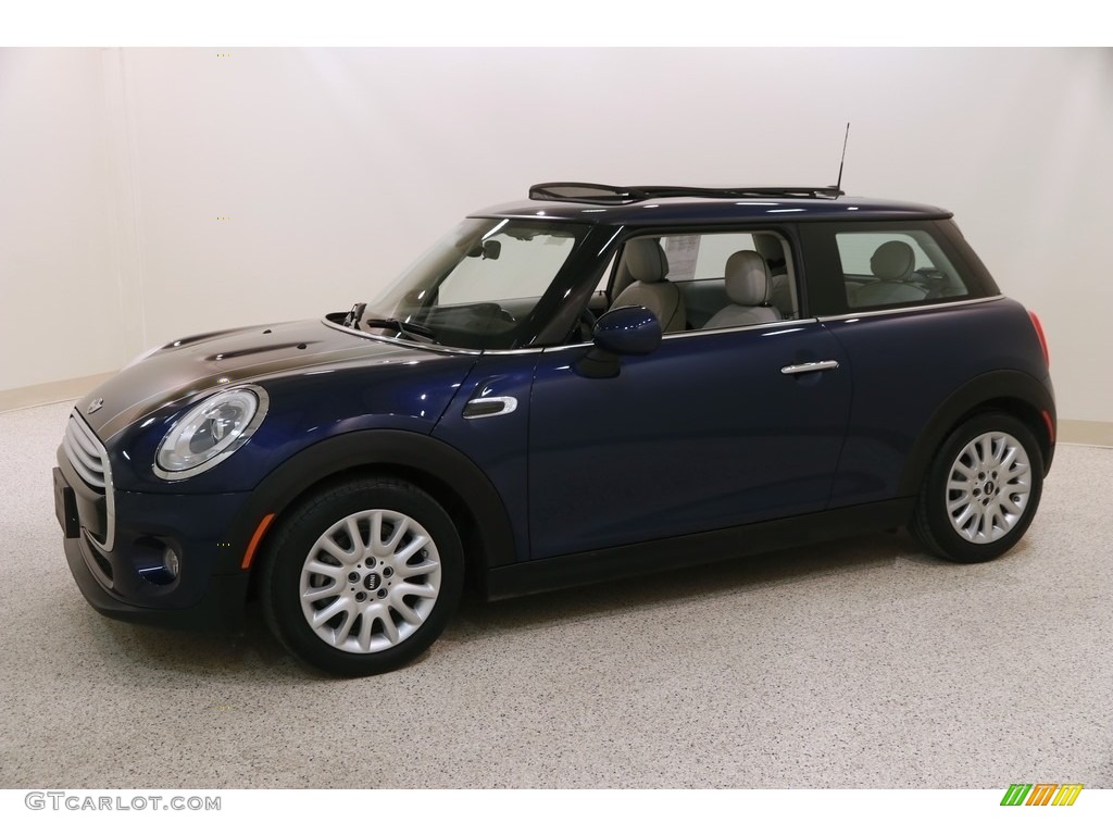 2015 Cooper Hardtop 2 Door - Deep Blue Metallic / Diamond Satellite Gray photo #3