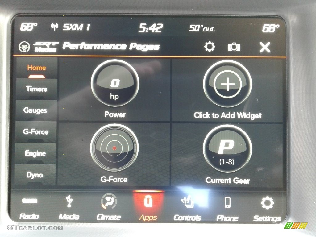 2019 Dodge Charger R/T Scat Pack Controls Photo #130616031
