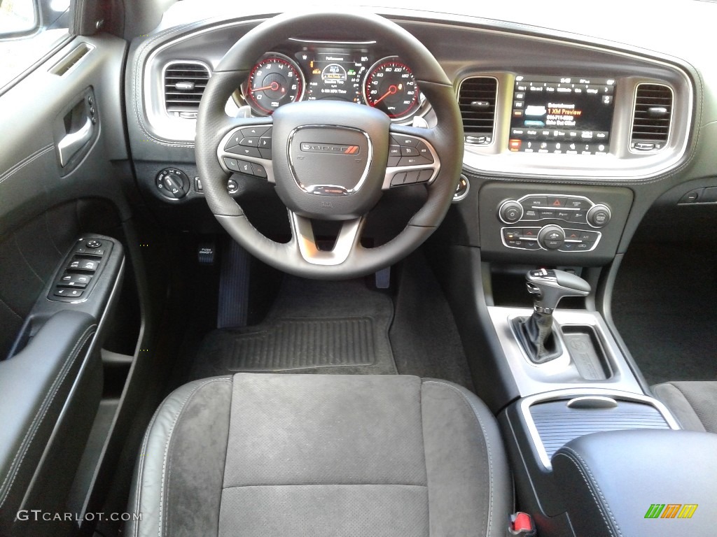 2019 Dodge Charger R/T Scat Pack Black Dashboard Photo #130616196