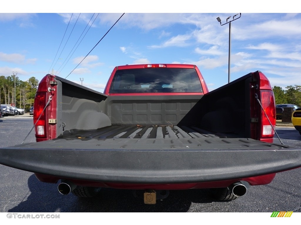 2015 1500 Express Crew Cab 4x4 - Deep Cherry Red Crystal Pearl / Black/Diesel Gray photo #16