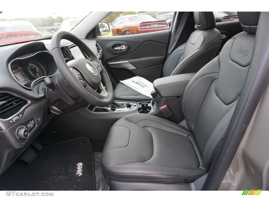 Black Interior 2019 Jeep Cherokee Limited Photo #130617346