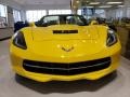 2019 Corvette Racing Yellow Tintcoat Chevrolet Corvette Stingray Convertible  photo #2