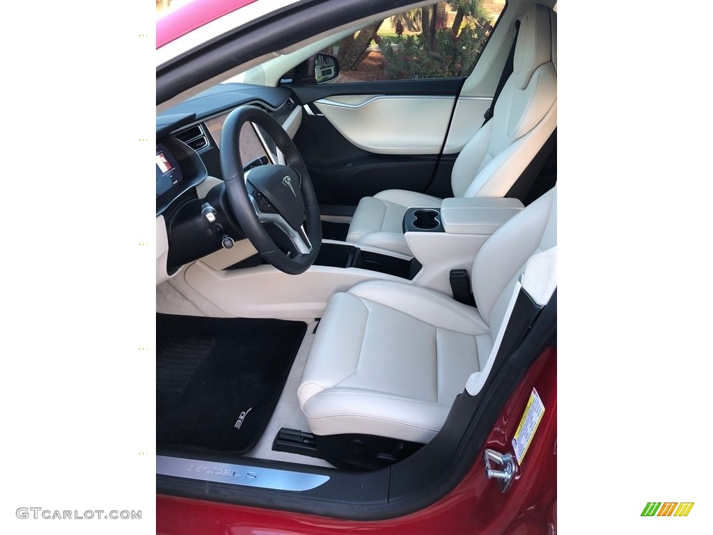 2018 Tesla Model S P100D Front Seat Photo #130617621