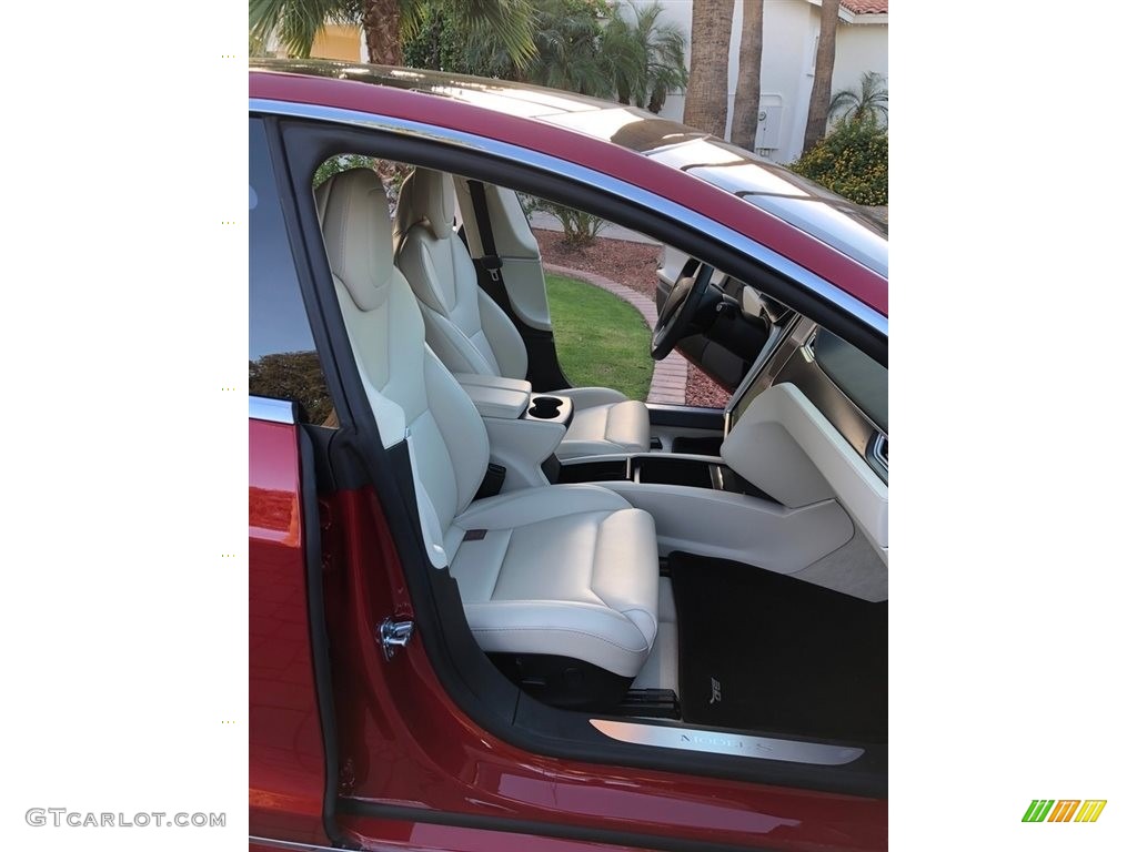 2018 Tesla Model S P100D Front Seat Photo #130617672