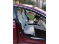 2018 Tesla Model S Parchment Interior Front Seat Photo