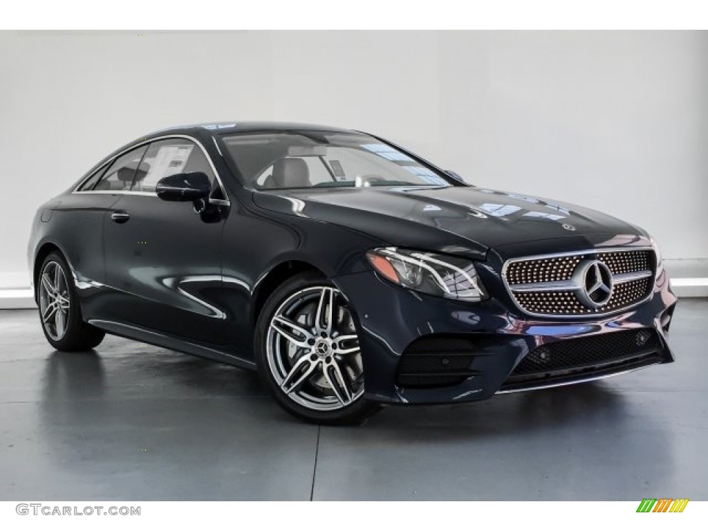 2019 E 450 Coupe - Lunar Blue Metallic / Macchiato Beige/Yacht Blue photo #12