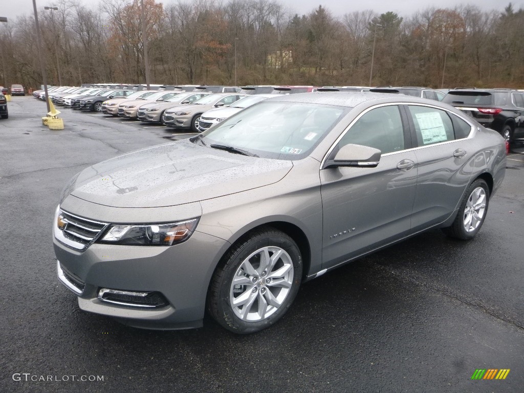 Pepperdust Metallic 2019 Chevrolet Impala LT Exterior Photo #130619802