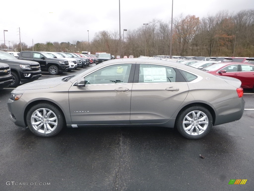 Pepperdust Metallic 2019 Chevrolet Impala LT Exterior Photo #130619811