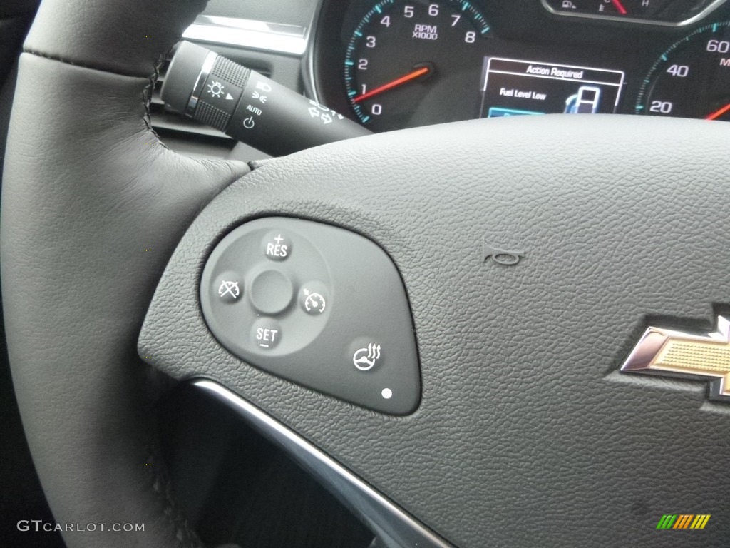 2019 Chevrolet Impala LT Jet Black Steering Wheel Photo #130620039