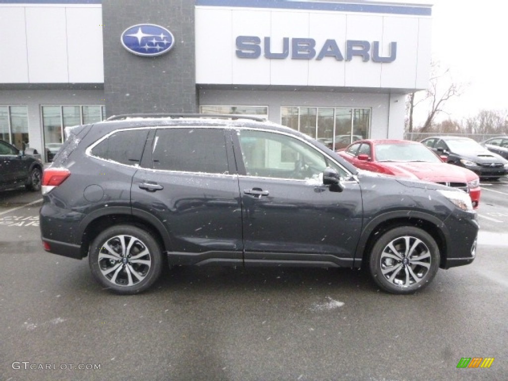 2019 Forester 2.5i Limited - Dark Gray Metallic / Black photo #3