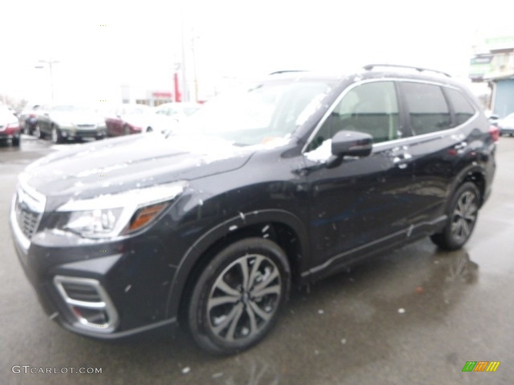 2019 Forester 2.5i Limited - Dark Gray Metallic / Black photo #8