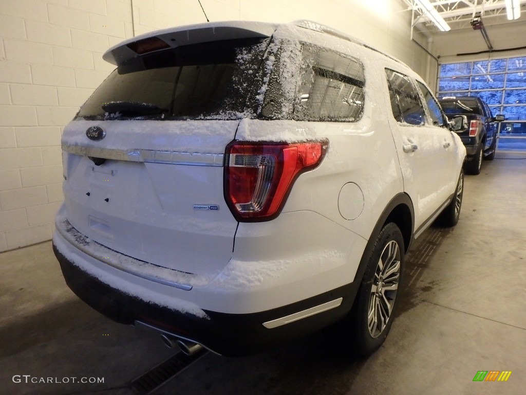 2019 Explorer Platinum 4WD - White Platinum / Medium Soft Ceramic photo #2