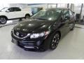 Crystal Black Pearl 2013 Honda Civic Si Sedan
