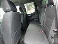 Jet Black Rear Seat Photo for 2019 Chevrolet Silverado 1500 #130624908