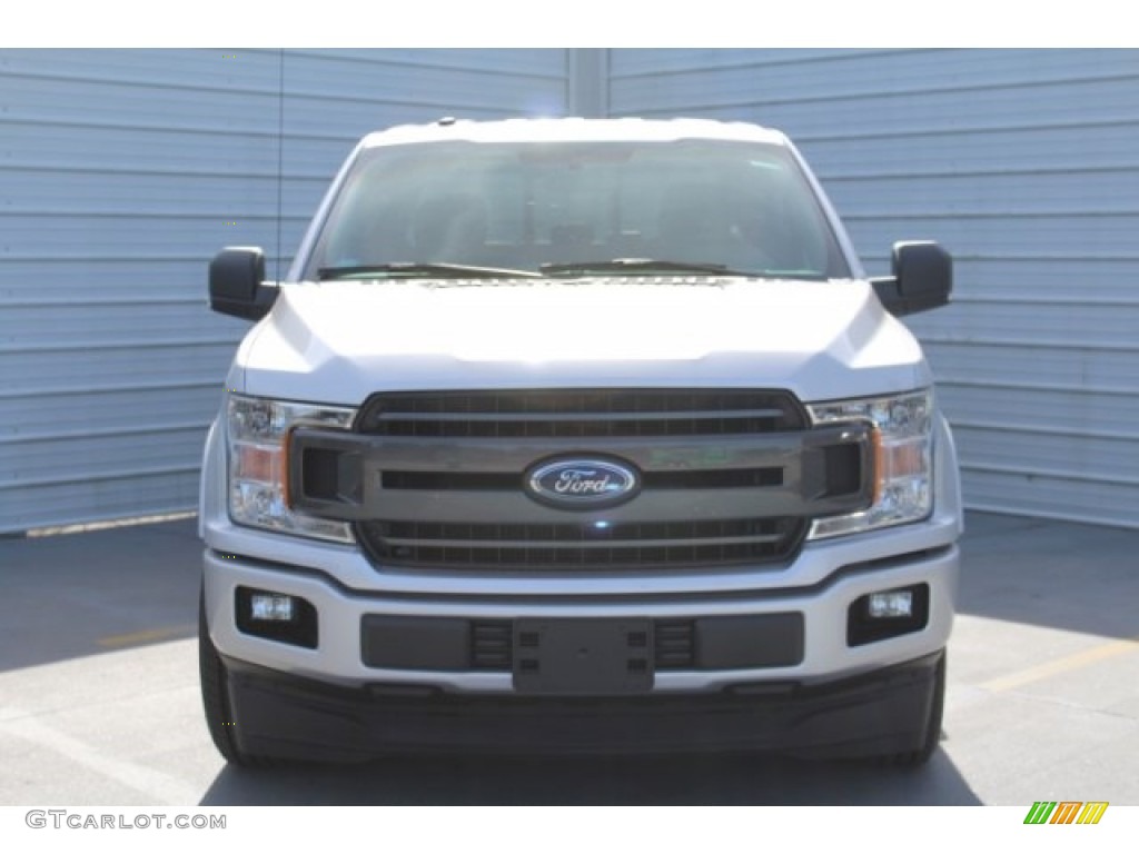 2018 F150 XLT SuperCrew - Ingot Silver / Black photo #3