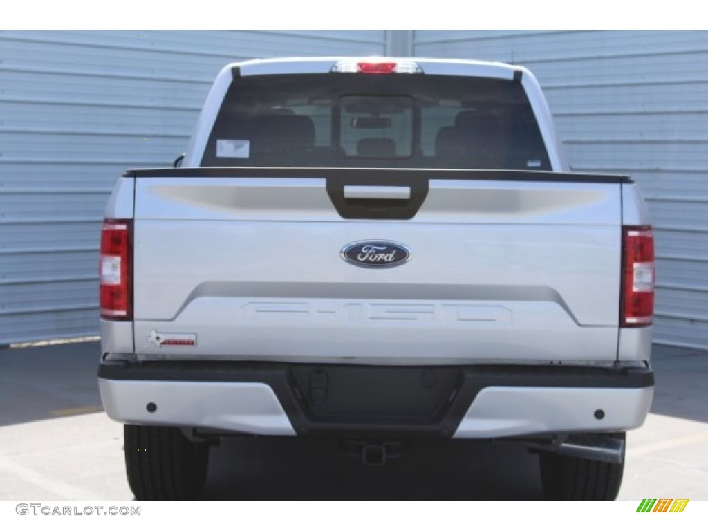 2018 F150 XLT SuperCrew - Ingot Silver / Black photo #8