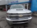 Silver Ice Metallic - Silverado 3500HD Work Truck Crew Cab 4x4 Photo No. 3