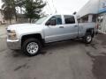 Silver Ice Metallic - Silverado 3500HD Work Truck Crew Cab 4x4 Photo No. 5