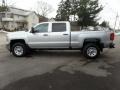 Silver Ice Metallic - Silverado 3500HD Work Truck Crew Cab 4x4 Photo No. 6