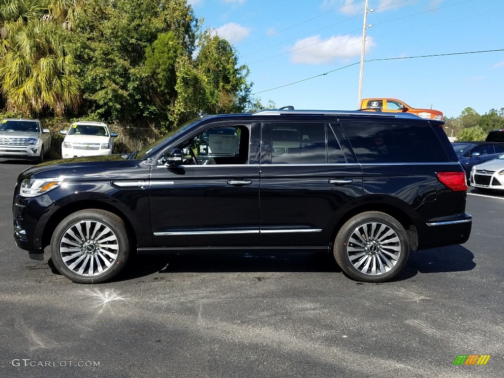 Infinite Black Metallic 2019 Lincoln Navigator Reserve 4x4 Exterior Photo #130627875