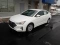 2019 Quartz White Pearl Hyundai Elantra SE  photo #6