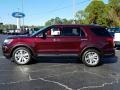 2019 Burgundy Velvet Ford Explorer Limited  photo #2