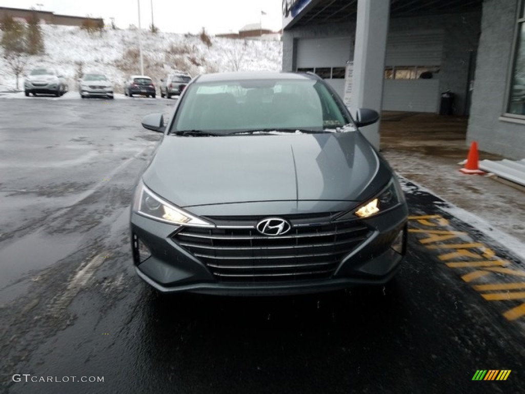 2019 Elantra SE - Machine Gray / Gray photo #4