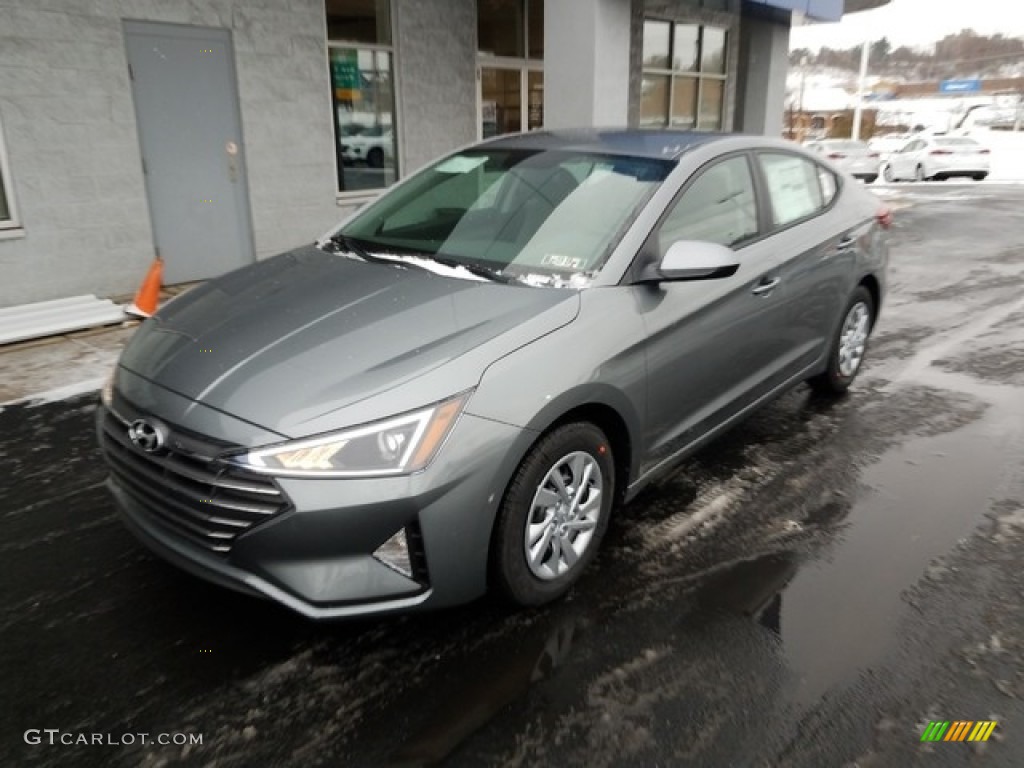 2019 Elantra SE - Machine Gray / Gray photo #8