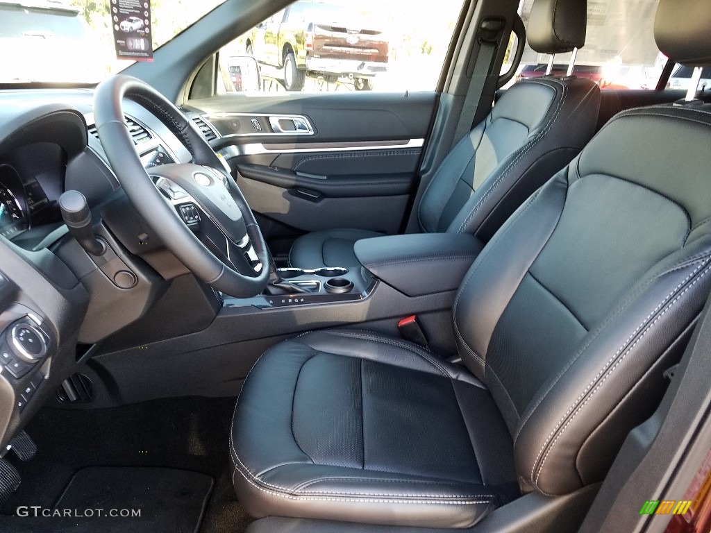 Medium Black Interior 2019 Ford Explorer Limited Photo #130628761