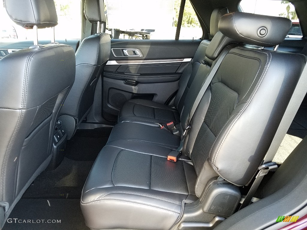 Medium Black Interior 2019 Ford Explorer Limited Photo #130628793