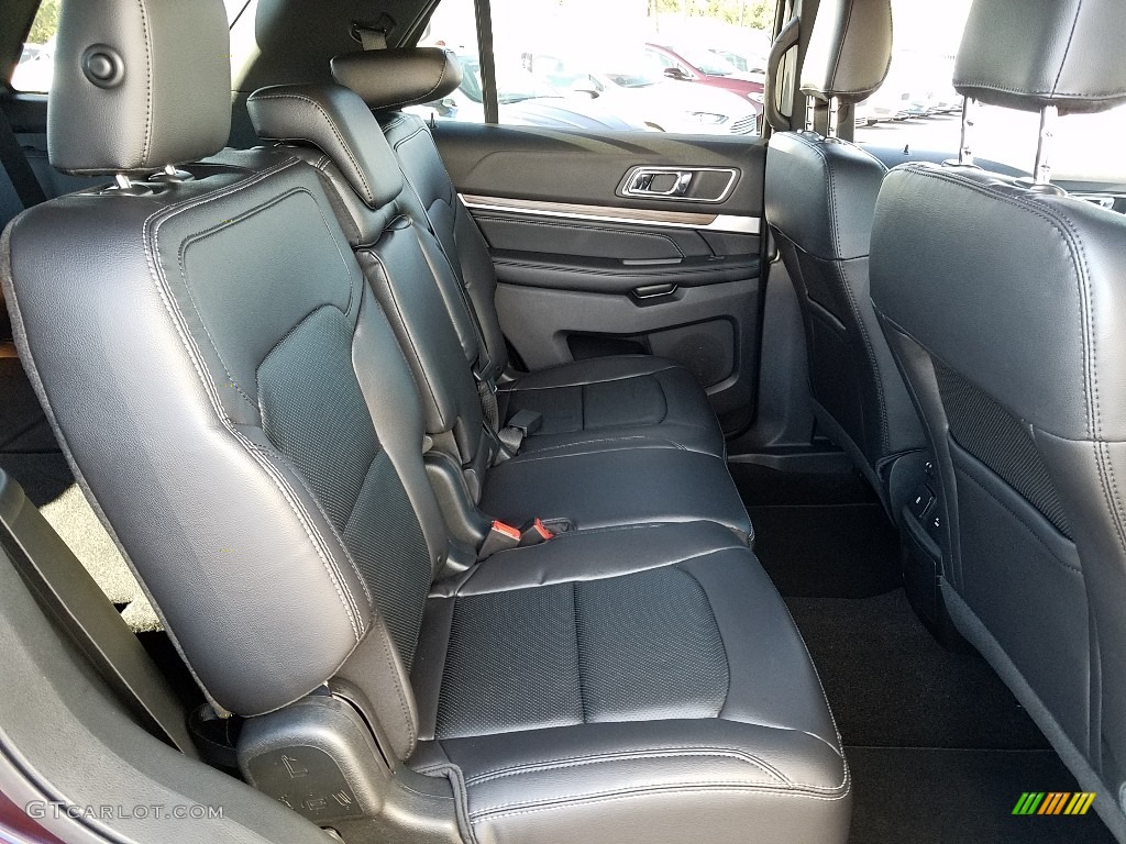 Medium Black Interior 2019 Ford Explorer Limited Photo #130628822