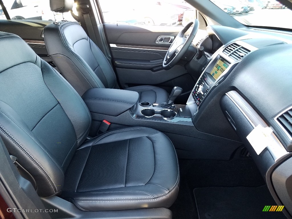 Medium Black Interior 2019 Ford Explorer Limited Photo #130628853